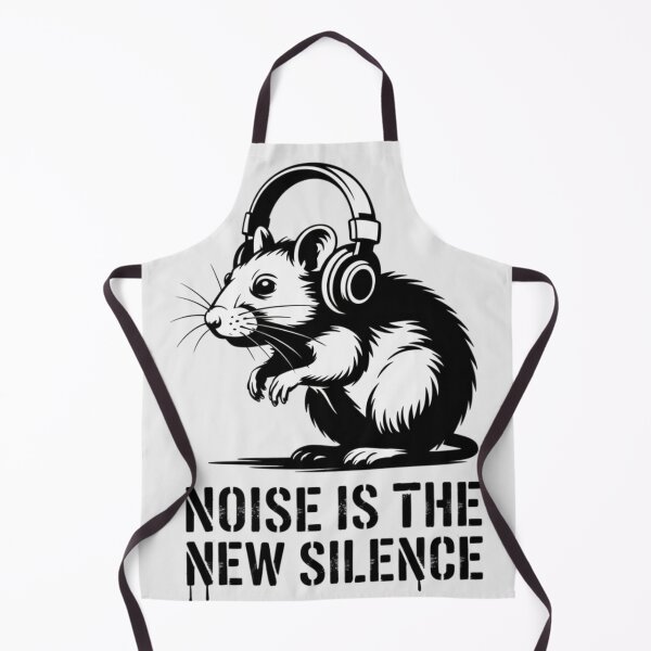 Item preview, RAT - NOISE IS THE NEW SILENCE designed and sold by 123ks.