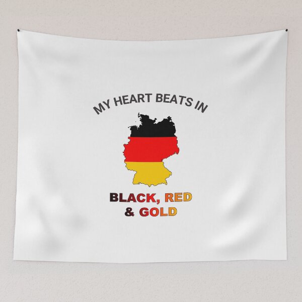 Artikelvorschau, Bundesadler Deutschlands – Mein Herz schlägt in Schwarz, Rot und Gold entworfen und verkauft von FancifulDesign.