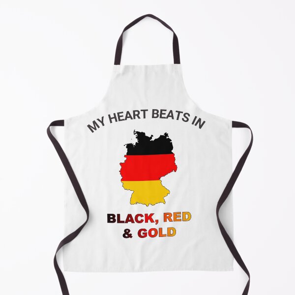 Item preview, Germany Federal Eagle - My Heart Beats in Black Red Gold designed and sold by FancifulDesign.