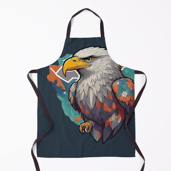 Item preview, Geometric Eagle – Modern Animal Art designed and sold by Tklezardesigns.