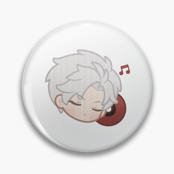 Item preview, Sylus Sleepy Anime Boy Listening to Music Sticker designed and sold by SylusDesign.