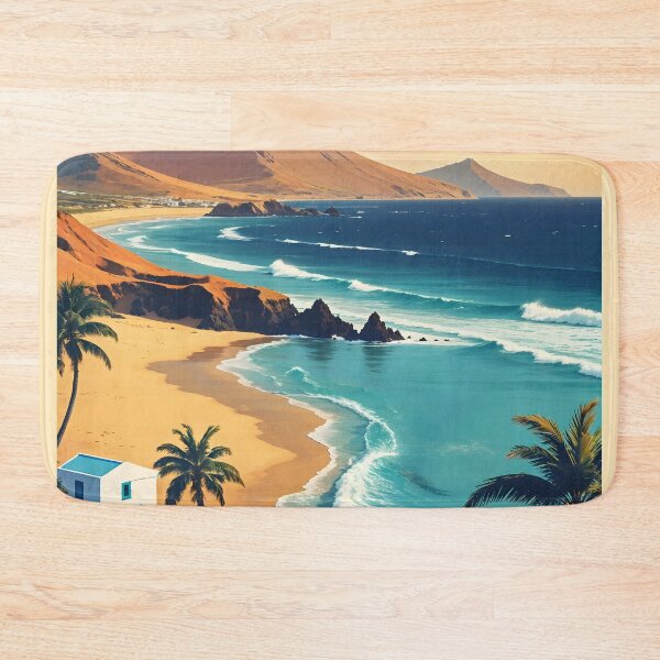 Item preview, Fuerteventura Poster – Classic Spanish Island Escape designed and sold by Ceemko's Vintage Corner.