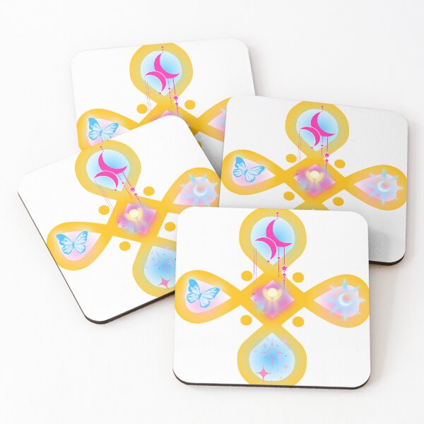 Item preview, Mystic Infinity Balance: Moon & Butterfly Mandala designed and sold by Diseño que alegran tu día.