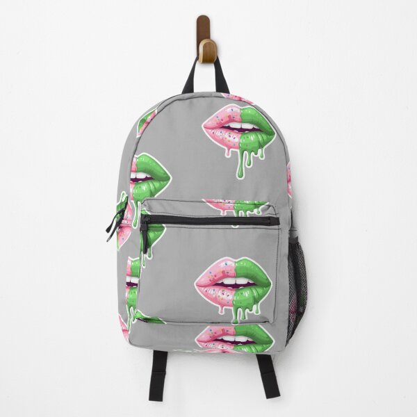 Item preview, Kawaii Bicolor Lips Drip Art designed and sold by Verdezeus86 .