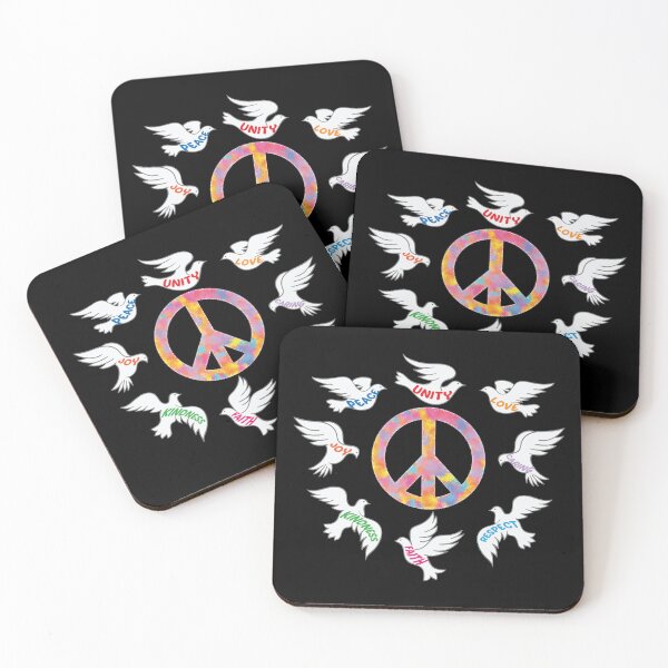 Item preview, Peace Doves Tie Dye designed and sold by Rosemarie Guieb Designs.