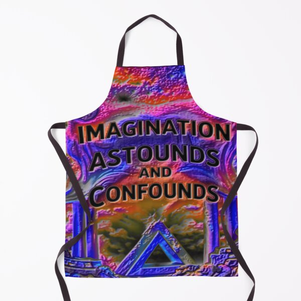 Aperçu de l'œuvre imagination sombre fluor coloré géométrique typographique abstrait créée et vendue par SmashingDeals.