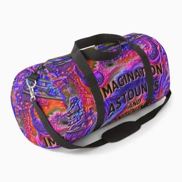 Item preview, imagination dark fluor colorful geometric typographic abstract  designed and sold by SmashingDeals.