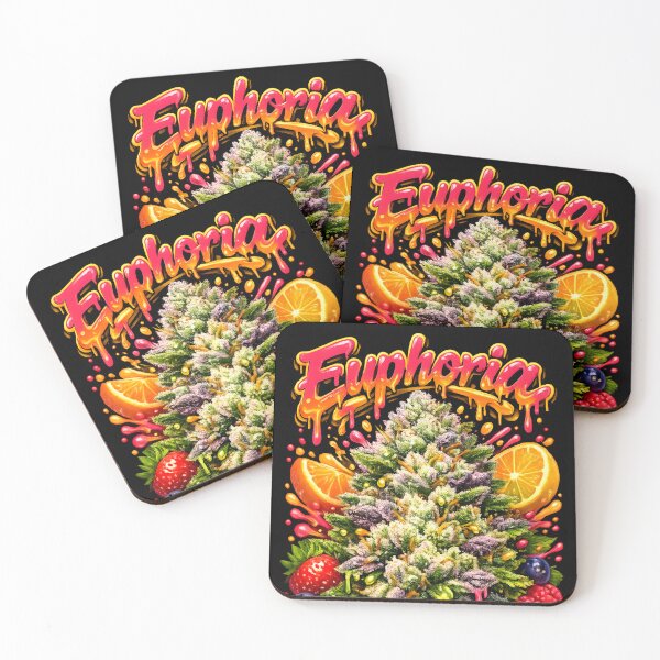 Item preview, Euphoria Graffiti Print | Sweet Citrus Berry Hybrid designed and sold by WAUZ.