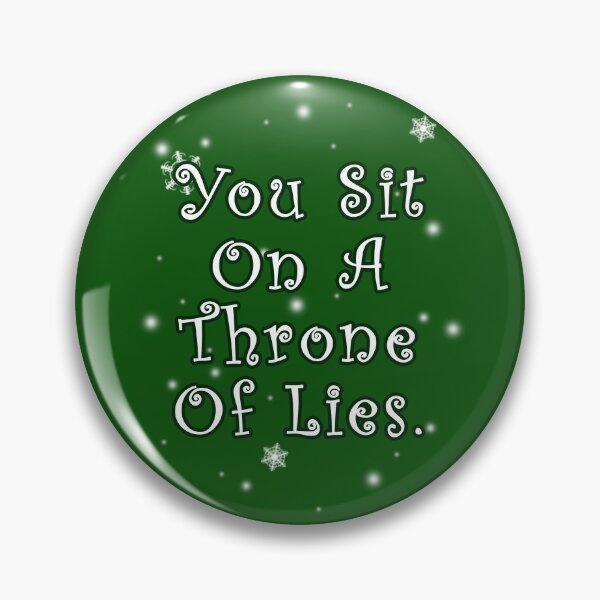 Item preview, Throne Of Lies Flakes designed and sold by Normbot2000.