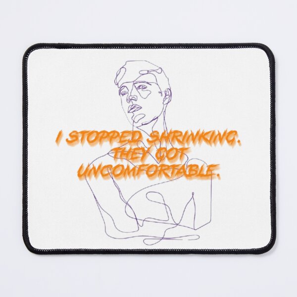 Item preview, Stopped Shrinking | Bold Self Growth & Empowerment Line Art designed and sold by Miheerala.