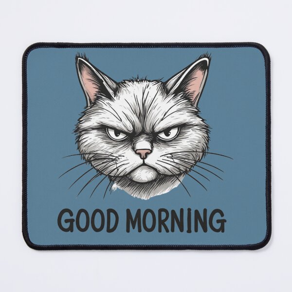 Item preview, Grumpy Cat Morning designed and sold by sanorastyle.