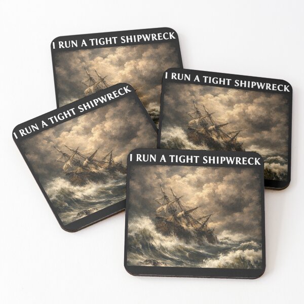 Item preview, i-run-a-tight-shipwreck designed and sold by will freed18.