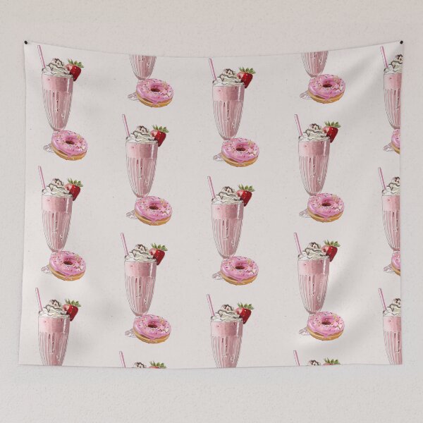 Item preview, Sweet Treats Strawberry - Milk Shake  designed and sold by Leatextileart.
