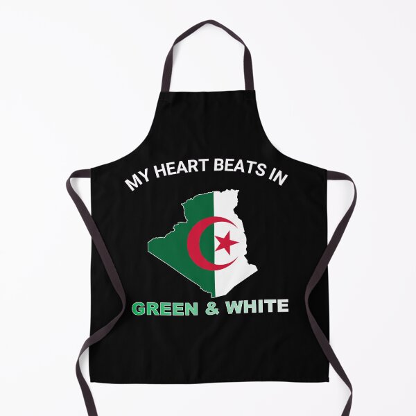 Item preview, Algeria Fennec Fox - My Heart Beats in Green and White designed and sold by FancifulDesign.