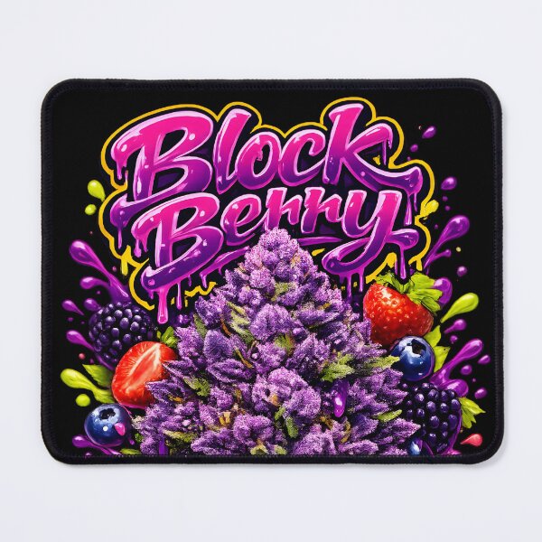 Item preview, Block Berry Graffiti Print | Intense Berry Indica Strain designed and sold by WAUZ.