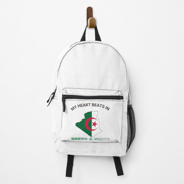 Item preview, Algeria Fennec Fox - My Heart Beats in Green and White designed and sold by FancifulDesign.