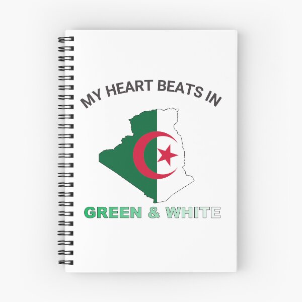 Item preview, Algeria Fennec Fox - My Heart Beats in Green and White designed and sold by FancifulDesign.