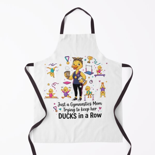 Item preview, Just a Gymnastics Mom Trying to Keep Her Ducks in a Row Cute Duck Family Design designed and sold by Winarrts.