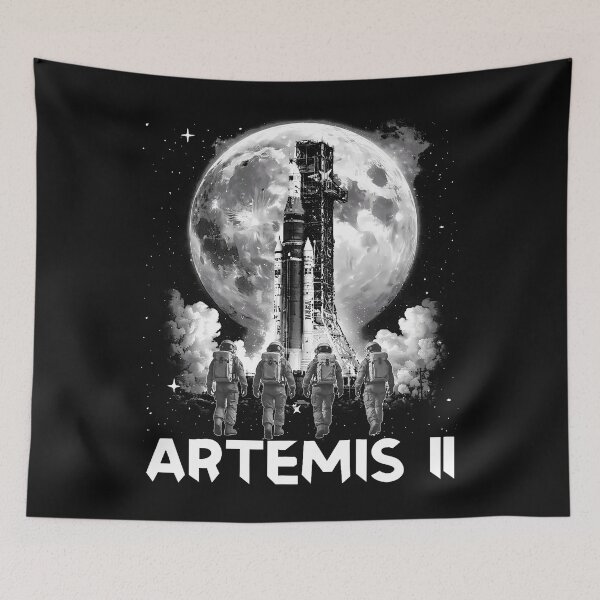 Item preview, Artemis 2026 Rocket Launch Mission To The Moon Artemis 2 designed and sold by Jackstudioo.
