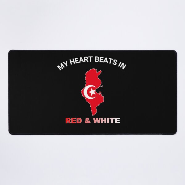 Item preview, Tunisia Carthage Eagle - My Heart Beats in Red and White designed and sold by FancifulDesign.