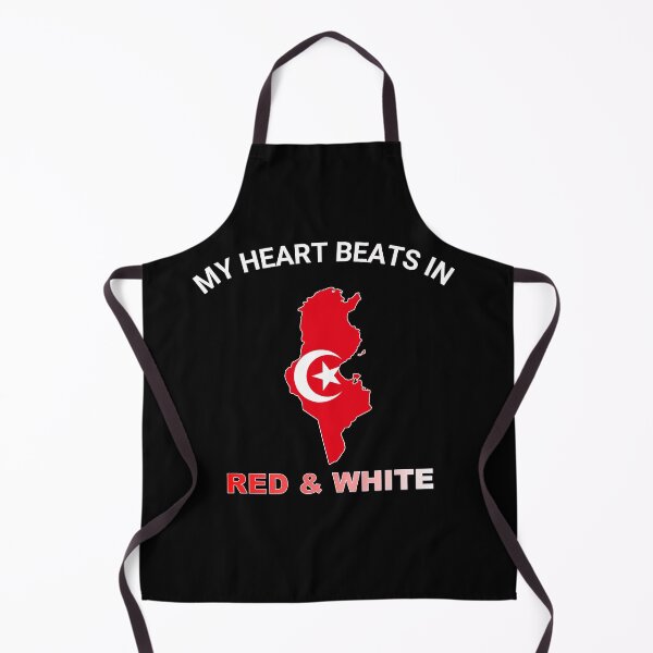 Item preview, Tunisia Carthage Eagle - My Heart Beats in Red and White designed and sold by FancifulDesign.