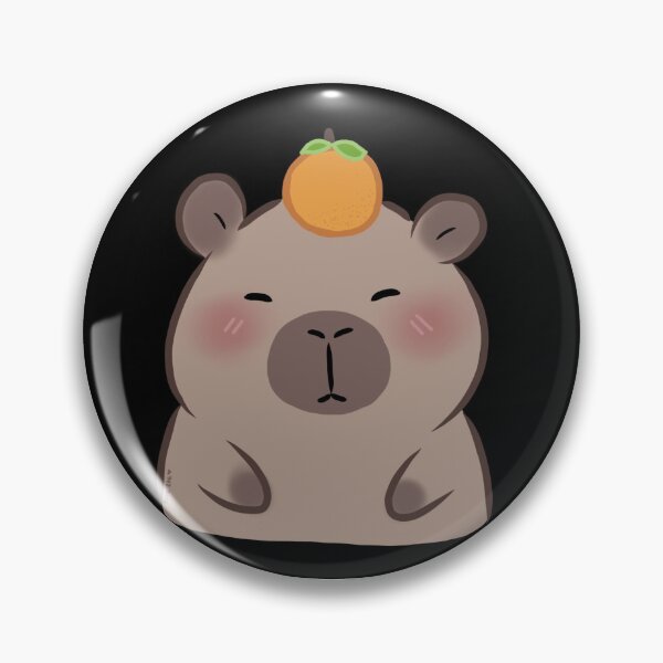 Item preview, Strawberry capybara designed and sold by LaDoncella14.
