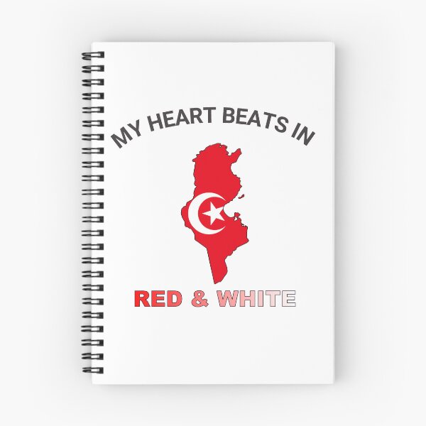 Item preview, Tunisia Carthage Eagle - My Heart Beats in Red and White designed and sold by FancifulDesign.