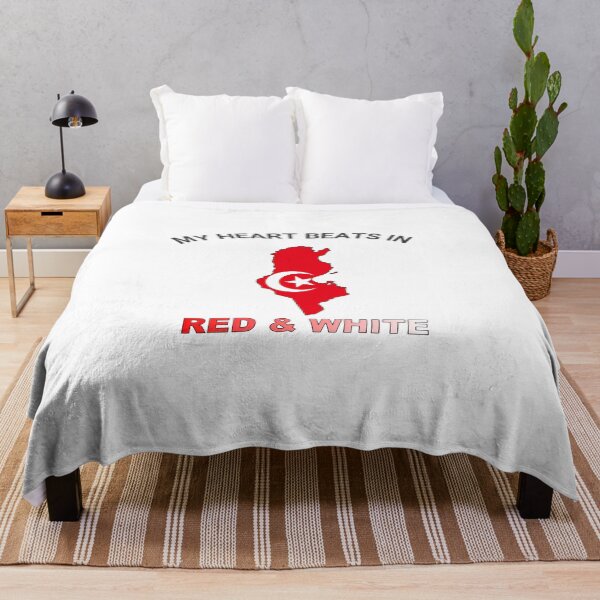 Item preview, Tunisia Carthage Eagle - My Heart Beats in Red and White designed and sold by FancifulDesign.