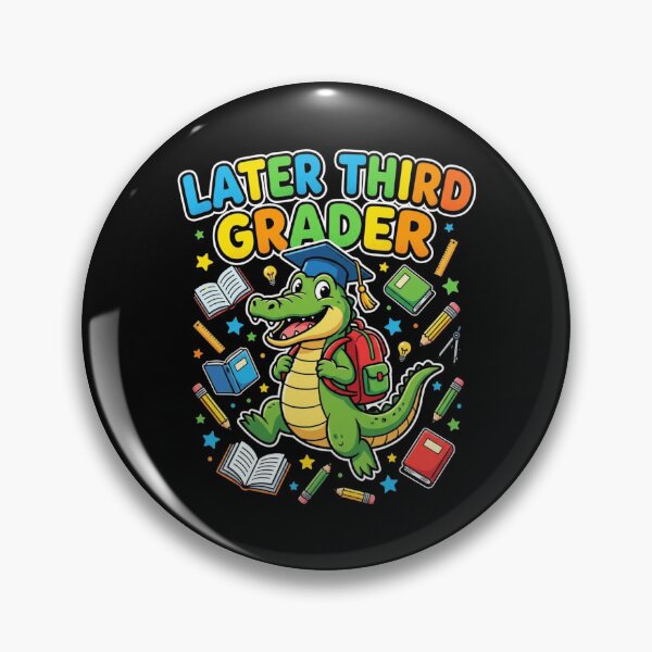 Item preview, Later Third Grader Funny Back To School Kids Graduation Design designed and sold by bilal sibgui.