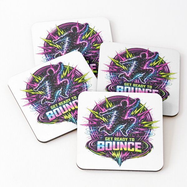 Item preview, Neon Bounce Rave – Feel The Bass designed and sold by  ZenRave Designs.