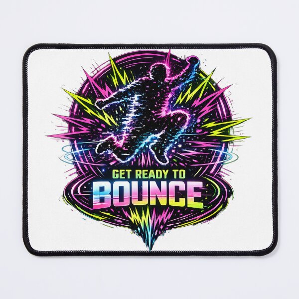 Item preview, Neon Bounce Rave – Feel The Bass designed and sold by  ZenRave Designs.