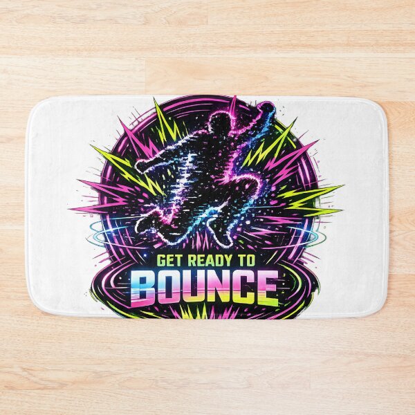 Item preview, Neon Bounce Rave – Feel The Bass designed and sold by  ZenRave Designs.