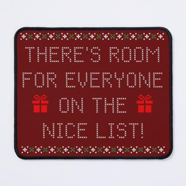 Item preview, Nice List Ugly Christmas Sweater designed and sold by Normbot2000.
