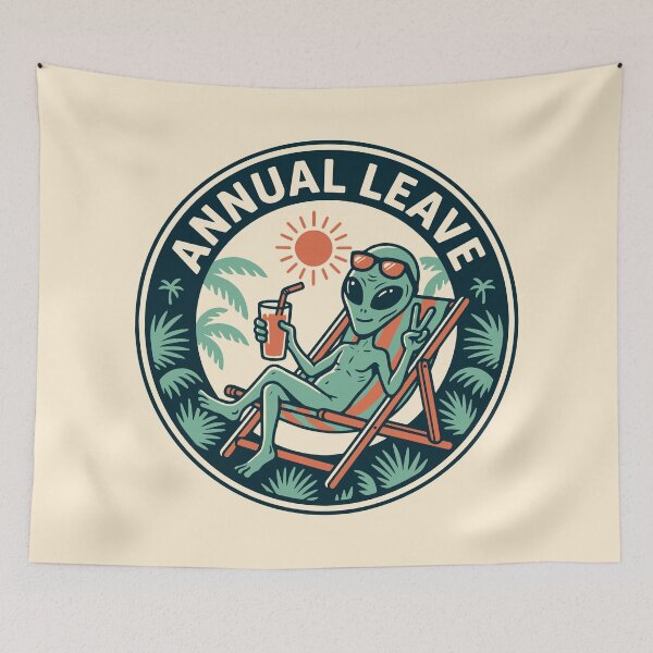 Item preview, Annual Leave designed and sold by heptenart.