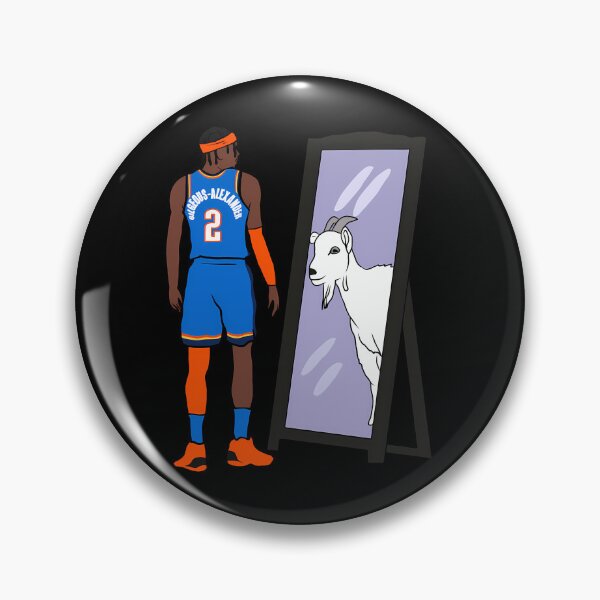 Item preview, Shai Gilgeous-Alexander Mirror GOAT  designed and sold by IQVasja.