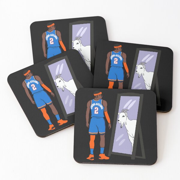 Item preview, Shai Gilgeous-Alexander Mirror GOAT  designed and sold by IQVasja.