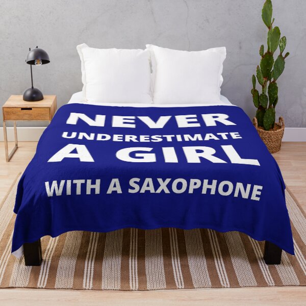 Item preview, Never underestimate a girl with a saxophone designed and sold by fev-rocks.