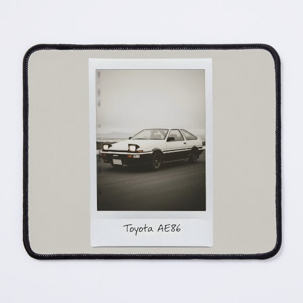 Item preview, Toyota AE86 Trueno Panda JDM Legend Retro Polaroid Style Art designed and sold by Motorline44.