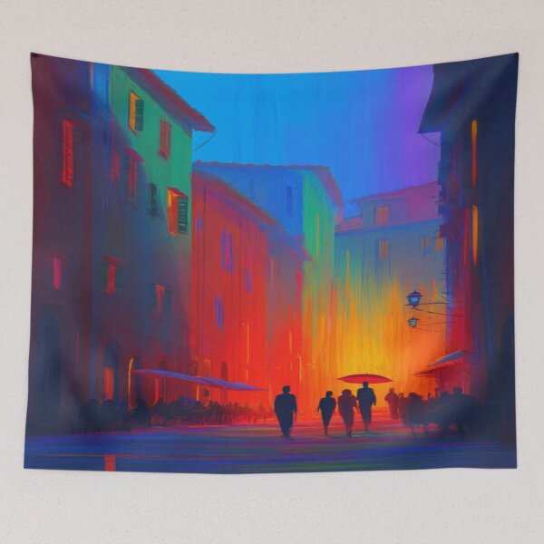 Item preview, Lucid Dreams of a Technicolor City designed and sold by Overthinker9.