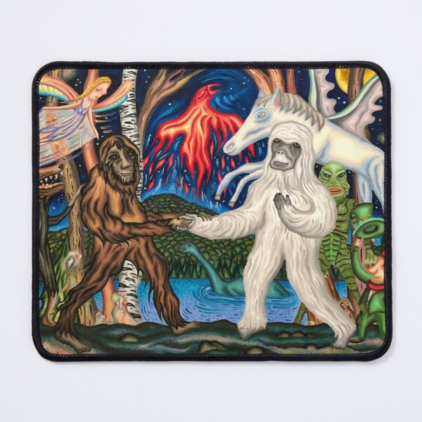 Item preview, Bigfoot Meets Yeti designed and sold by TomatiLove.