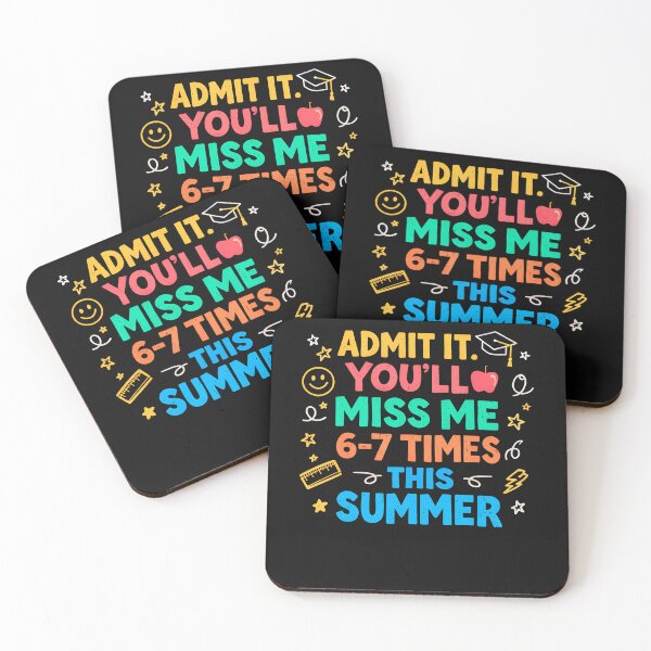 Item preview, Last Day School Funny Admit It Youll Miss Me 67 designed and sold by Jackstudioo.