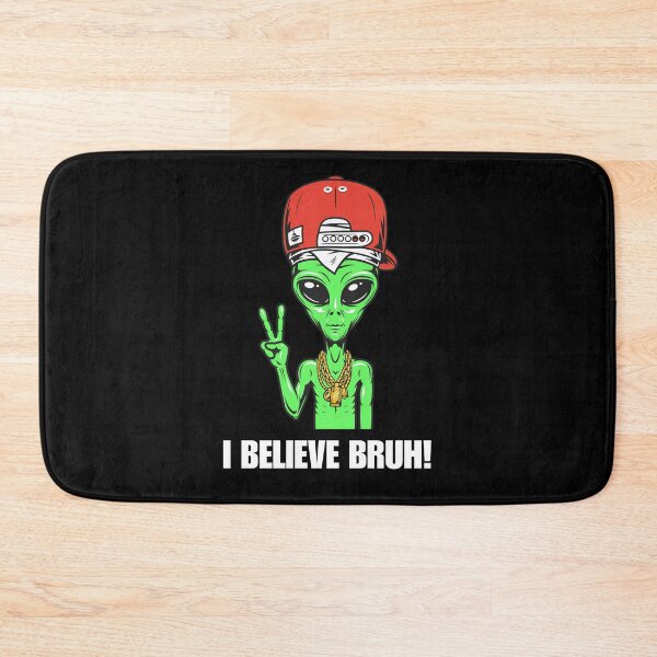 Item preview, Alien Peace Sign I Believe Bruh designed and sold by Imemewell.