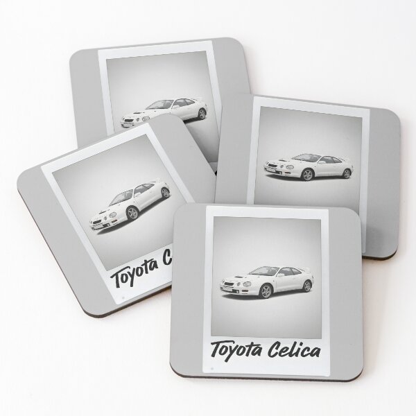 Item preview, Toyota Celica GT-Four ST205 JDM Sport Retro Polaroid Style Art designed and sold by Motorline44.