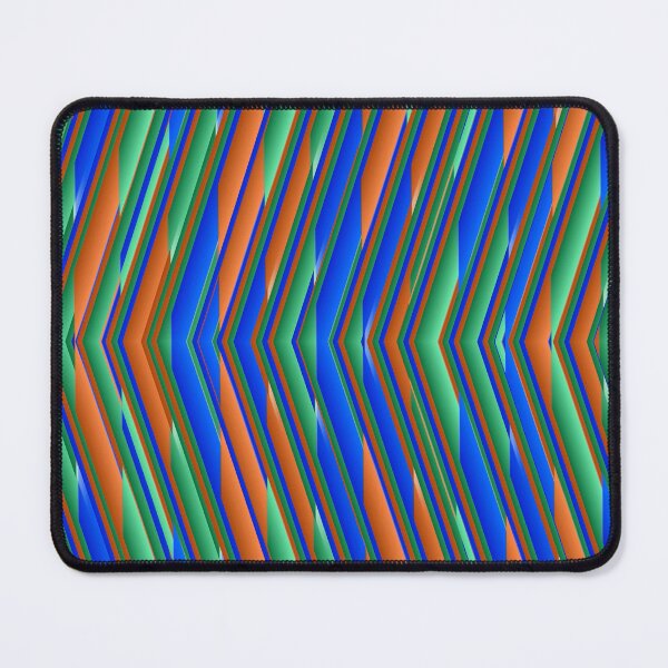 Item preview, Vibrant Zigzag Geometric Pattern Design designed and sold by IntelliMindDesigns.