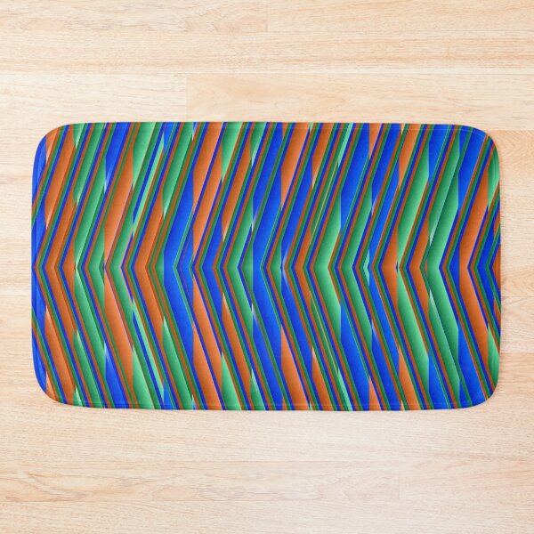 Item preview, Vibrant Zigzag Geometric Pattern Design designed and sold by IntelliMindDesigns.