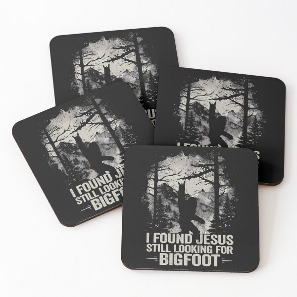 Artikelvorschau, Ich habe Jesus gefunden – immer noch auf der Suche nach Bigfoot – Lustiger Christ entworfen und verkauft von Jackstudioo.