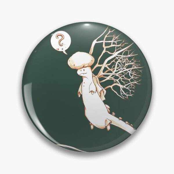 Item preview, Branches and Button Mushroom Dragon designed and sold by FishWithATopHat.