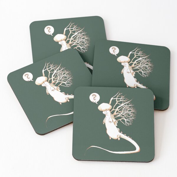 Item preview, Branches and Button Mushroom Dragon designed and sold by FishWithATopHat.