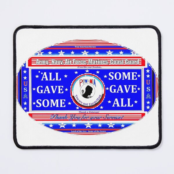 Item preview, Patriotic // all gave some //some gave all designed and sold by Imagin8er.