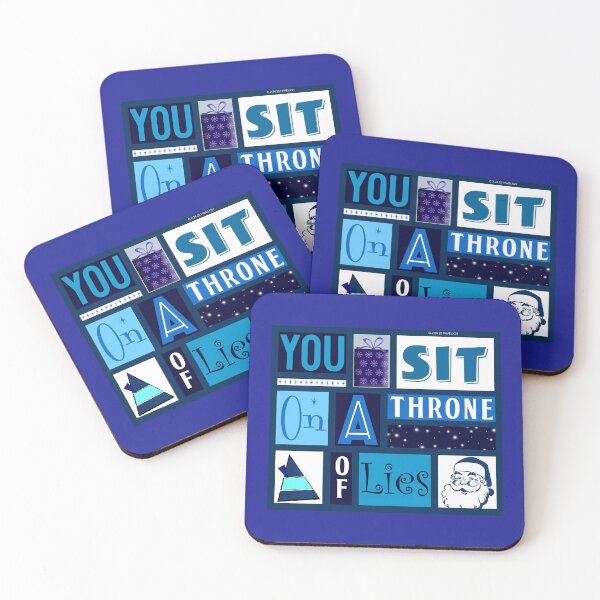 Item preview, Throne Of Lies Blue designed and sold by Normbot2000.